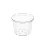 Банка без крыш. круглая «ромб» ПП 5085П 280мл D=96мм цвет прозр. ОЗЛП/ВЗЛП (х420)
