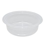 Контейнер под запайку без крыш. круглый ПП ПР-МС-150, 500мл D=150мм Выс:55мм цвет прозр. Протэк (х600)