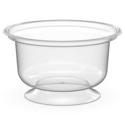 Креманка под запайку круглая ПП 160мл D=96мм цвет прозр. Перинт (х700)