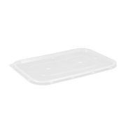 Крышка для лотка (контейнера) под запайку прямоуг. ПП 175x117мм цвет прозр. Перинт (х550)