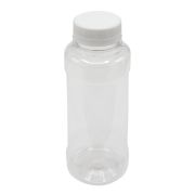 Бутылка ПЭТ с навинченной белой крыш. 0.25л D=38мм (х200)