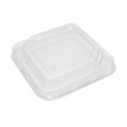 Крышка к конт. с креплением под вилку ПЭТ ПР-СТ-80К (В) цвет прозр. Протэк (х720)