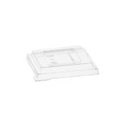 Крышка плоская к чашке «Ромб» ПЭТ 5011/1 ПЭТ 56х55мм ОЗЛП/ВЗЛП (х500)