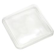 Крышка для квадратного контейнера ПЭТ 5090/1 цвет прозр. ОЗЛП/ВЗЛП (х156)