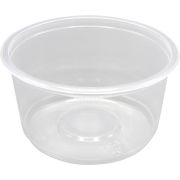 Контейнер суповой без крыш. круглый ПП К-127, 500мл D=127мм Выс:68мм цвет прозр. СТП (х50/500)
