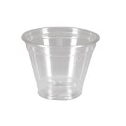 Стакан «шейкер» ПЭТ D=95мм цвет прозр. 200мл СТП (х50/1000)