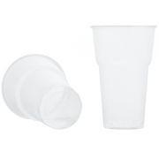 Стакан пивной ПП цвет прозр. 500мл УЮ (х50/1000)