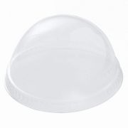 Крышка к шейкеру купольная без отверстия ПЭТ D=95мм цвет прозр. УЮ (х50/1000)