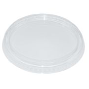 Крышка к шейкеру плоская ПЭТ D=95мм цвет прозр. УЮ (х25/1000)
