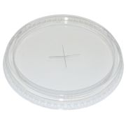 Крышка к шейкеру плоская с отверстием D=95мм цвет прозр. УЮ (х25/1000)