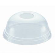 Крышка шейкер купольная с отвер. 95мм ПЭТ D=95мм цвет прозр. Юнифол (х100/800)
