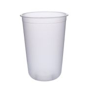 Стакан Bubble cup/шейкер U-образное дно матовый ПП D=90мм цвет прозр. 500мл СП (х25/500)