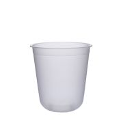 Стакан Bubble cup/шейкер U-образное дно матовый ПП D=90мм цвет прозр. 375/410мл СП (х25/500)