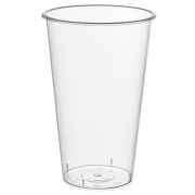 Стакан Bubble cup/шейкер глянец ПП 1021ГП D=90мм цвет прозр. 455/500мл ОЗЛП/ВЗЛП (х20/500)