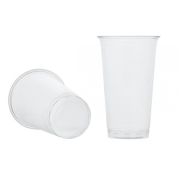 Стакан «шейкер» ПЭТ D=95мм цвет прозр. 500мл УЮ (х50/1000)