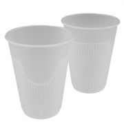 Стакан для гор напитков «зимний» ПП 1034п D=90мм цвет прозр. 350мл ОЗЛП/ВЗЛП (х10/200)