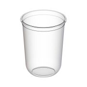 Стакан Bubble cup/шейкер U-образное дно глянец ПП 1030ГП D=90мм цвет прозр. 375/410мл (14г) ОЗЛП/ВЗЛП (х1/480)