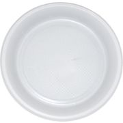 Тарелка бессекционная «Идеал» ПС D=205мм цвет Белый (6г) Атлас (х100/1600)