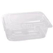 Контейнер с совмещ. крыш. прямоуг. ПЭТ ПР-К-4Б«А» 220х155х90мм цвет прозр. Протэк (х1/120)