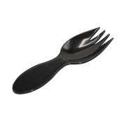 Вилка-ложка для контейнера 80 мм цвет Черный Протэк (х4500)