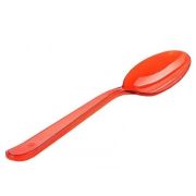 Ложка столовая (Кристалл) 180 мм ПС цвет Красный (х50/2000)