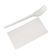 Набор столовых приборов 2 (вилка 165, салфетка 24х24) ОЗЛП/ВЗЛП (х300)