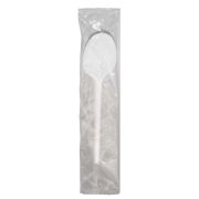 Ложка столовая в инд. упак. 165 мм ПС цвет Белый ОЗЛП/ВЗЛП (х300)