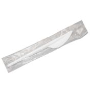 Нож столовая в инд. упак. 165 мм цвет Белый ОЗЛП/ВЗЛП (х300)