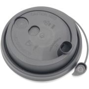 Крышка матовая D=80мм TL80 Закрыв. носик цвет Черный ОЗЛП/ВЗЛП (х50/1000)