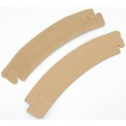 Манжет на стакан 2х слойный цвет Крафт 280х55мм (х68/1700)