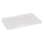 Крышка к конт. прямоуг. (гастроемкость) ПЭТ СпК-275К 275х175х13мм цвет прозр. СТП (х175)