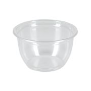 Контейнер без крыш. круглый «англ» ПЭТ СпК-95, 200мл D=95мм Выс:54мм цвет прозр. СТП (х50/1000)
