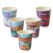 Стакан бумажный 2сл. DW9, 200/260мл «Биг Сити Лайф» (выборочный микс дизайнов) (х20/500)