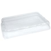 Крышка для контейнера прямоуг. ПЭТ КД-518 350х240х52мм цвет прозр. Кадо (х60)