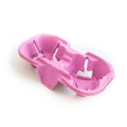 Держатель для 2х стаканов цвет Розовый Пульперкартон СОЭМЗ (х10/150)