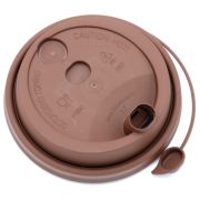 Крышка матовая D=80мм TL80 Закрыв. носик ПП цвет Коричневый ОЗЛП/ВЗЛП (х50/1000)