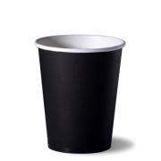 Стакан бумажный 1сл. SP12, 300/355мл «Черный» (260+15) (х50/1000)