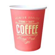 Стакан бумажный 1сл. SP9, 200/260мл «Always Fresh» (190+15) Для горячих напитков (х50/1000)