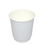 Стакан бумажный 2сл. DW9, 200/260мл цвет Белый Для горячих напитков (х20/500)