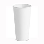 Стакан бумажный 1сл. 500/637,5мл цвет Белый (350+24) Для горячих напитков СкандиПакк (х50/600)