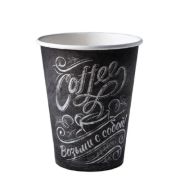 Стакан бумажный 1сл. SP12, 300/355мл «Мел» (260+15) (х50/1000)