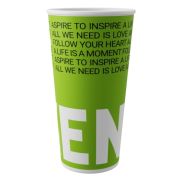 Стакан бумажный 1сл. DPE22 (МК90) 500мл «Enjoy new» Для холодных напитков СкандиПакк (х50/1000)