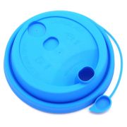 Крышка матовая D=80мм TL80 Закрыв. носик ПП цвет Голубой ОЗЛП/ВЗЛП (х50/1000)