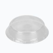 Крышка для бумажного контейнера ПС Высокая купольная, для 750 мл D=152мм цвет Прозрачный Инлайн (х540)