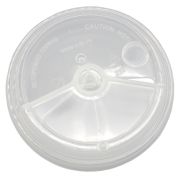 Крышка (тип Б/сборная) D=90мм TL90 Открытая секция с прозр. заглушкой цвет прозр. ОЗЛП/ВЗЛП (х50/600)