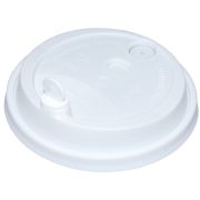 Крышка (тип А/сборная) D=90мм TL90 С откр. питейником с заглушкой белой «пробка» цвет Белый ОЗЛП/ВЗЛП (х50/600)