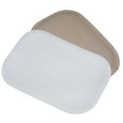 Тарелка бумажная 130х200мм цвет Белый Мелован. Диапазон (х50/700)