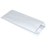 Пакет бумажный с плоским дном 100х40х250мм ЖС 40г/м2 цвет Белый Артпласт (х2500)
