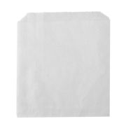 Пакет бумажный с плоским дном 120х160мм ЖС 40г/м2 цвет Белый (х100/2000)