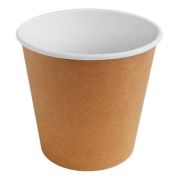 Контейнер бумажный круглый для супа без крыш. 450мл D=98мм Uni цвет Крафт (х60/600)